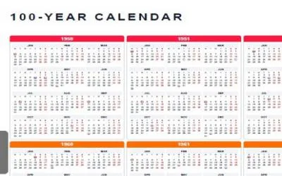 100-Year Calendar preview
